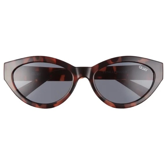 QUAY Totally Buggin Sunglasses Tortoise Blackout - Picture 9 of 9